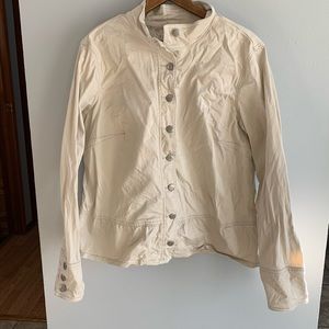 Maurices plus size 1 cream colour jacket